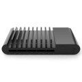 10 Ports Chargeur Station 8 * 2.1A 2 * 1A Chargeur USB avec support et Swith Docking Station